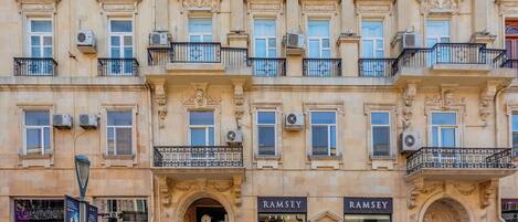 Façade de l’hébergement