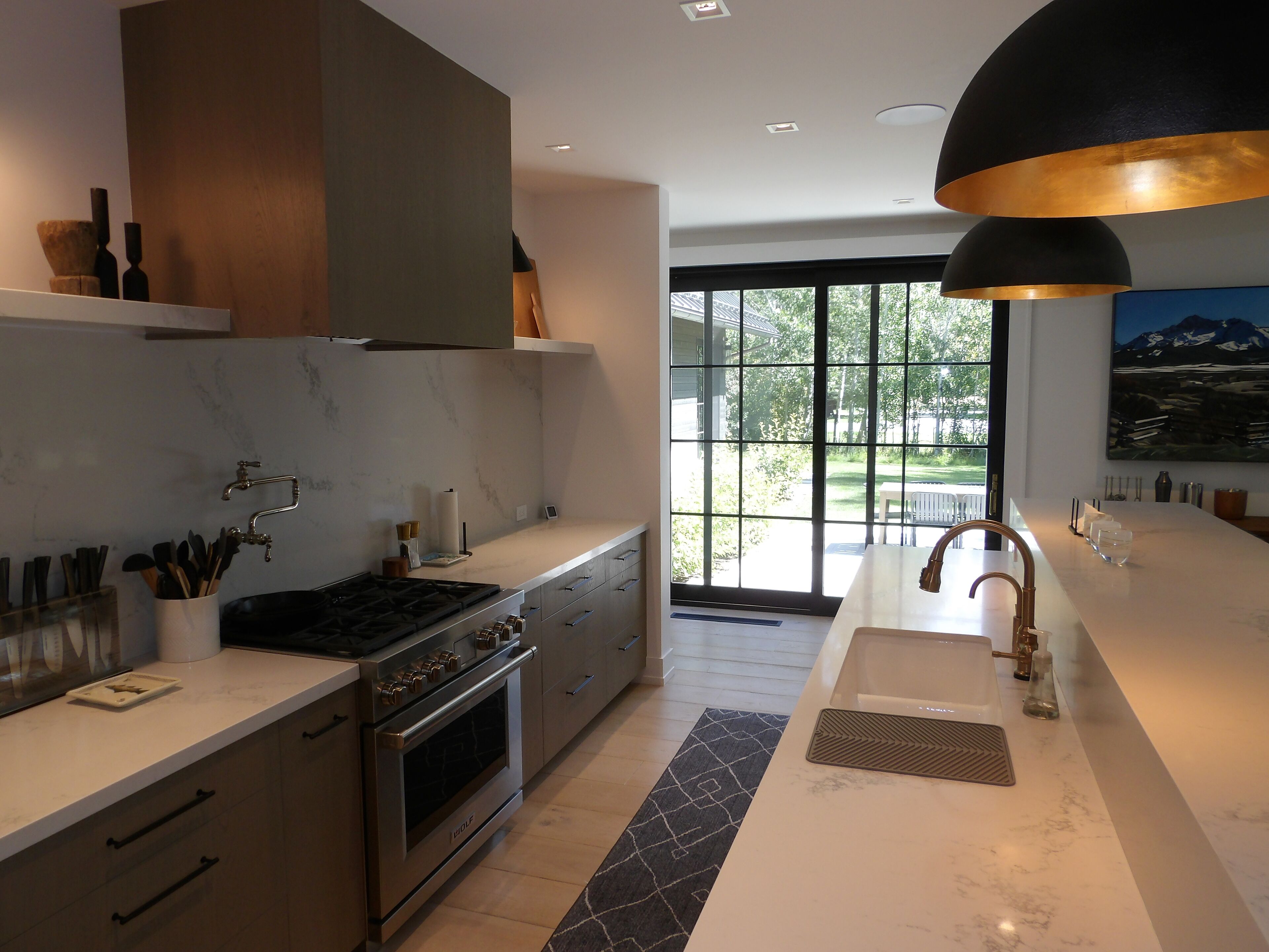 Kühlschrank, Herdplatte, Geschirrspüler