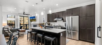 New Listing! Rooftop Haven | Hot Tub, BBQ & Views of Buffalo Mountain
