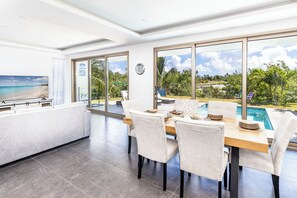 Dining - Gabriella Villa ONE -Grace Bay, Hot Tub, Pool, Events allowed - NEW VILLA (Providenciales)