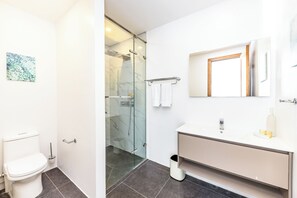 Shower, hair dryer, towels, soap - Gabriella Villa ONE -Grace Bay, Hot Tub, Pool, Events allowed - NEW VILLA (Providenciales)