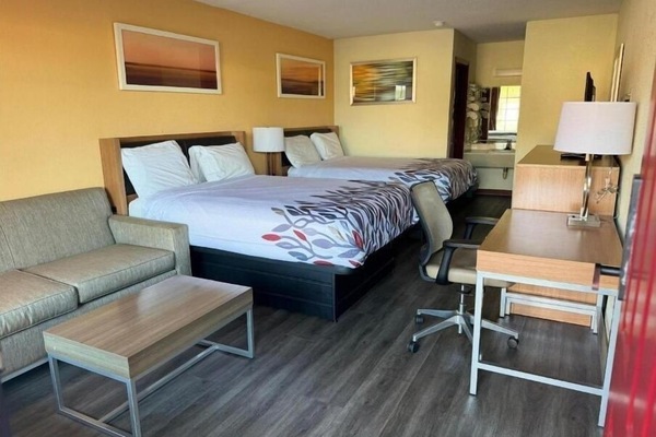 Bedroom. Interior and views may vary based on location and availability.