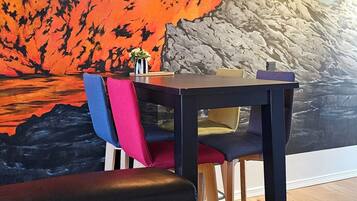 Comfort-Studio, Bergblick | Wohnbereich