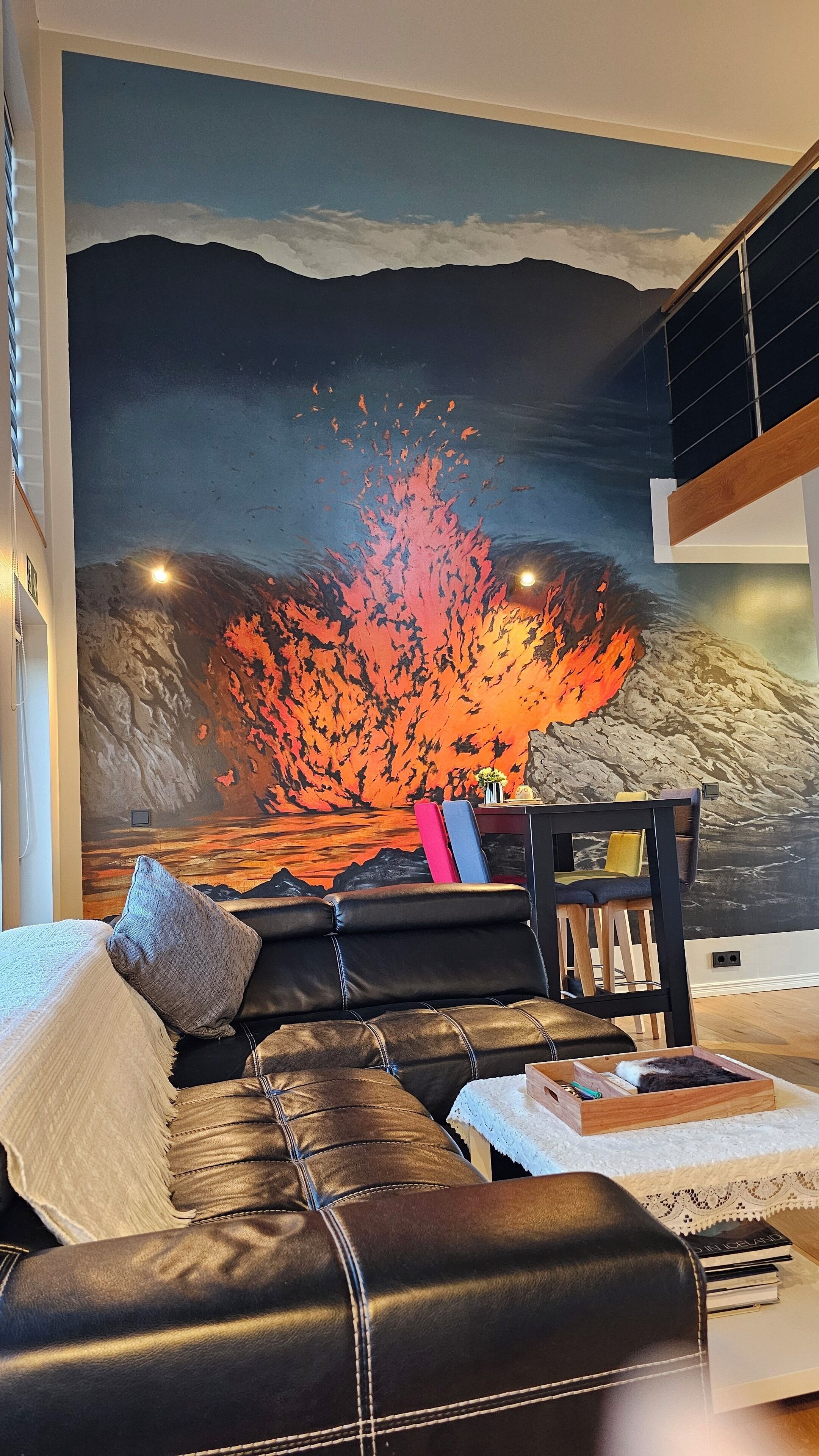 Studio – comfort, tekjøkken, fjellutsikt (Two) | Oppholdsområde