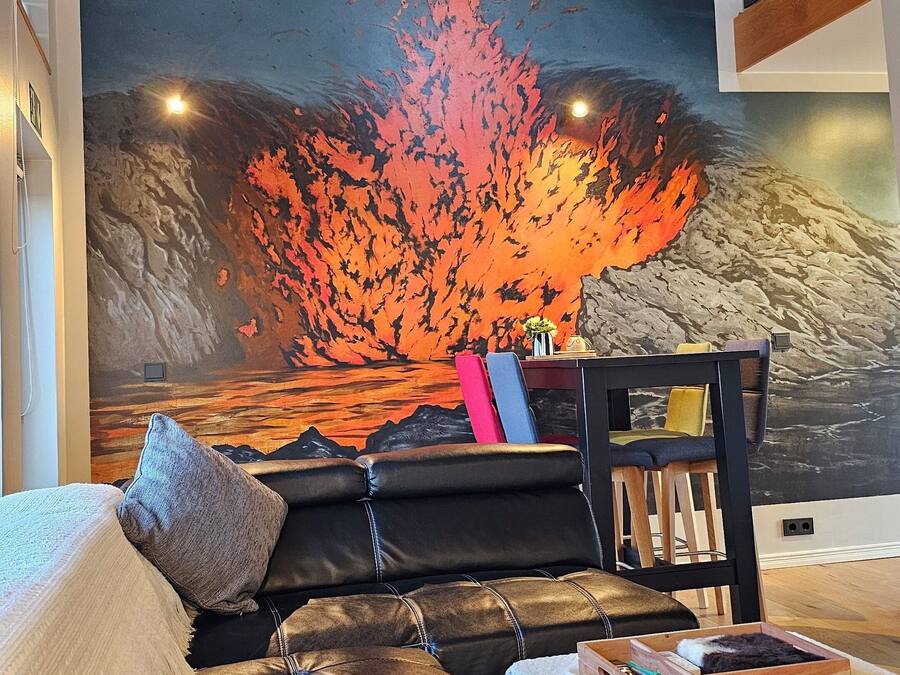 Comfort Studio, Kitchen, Mountain View (Two) | Living area