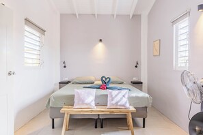 1 غرفة نوم وواي فاي وملاءات أسرّة