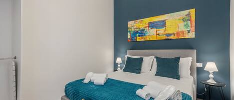 1 室のベッドルーム、WiFi、ベッドシーツ