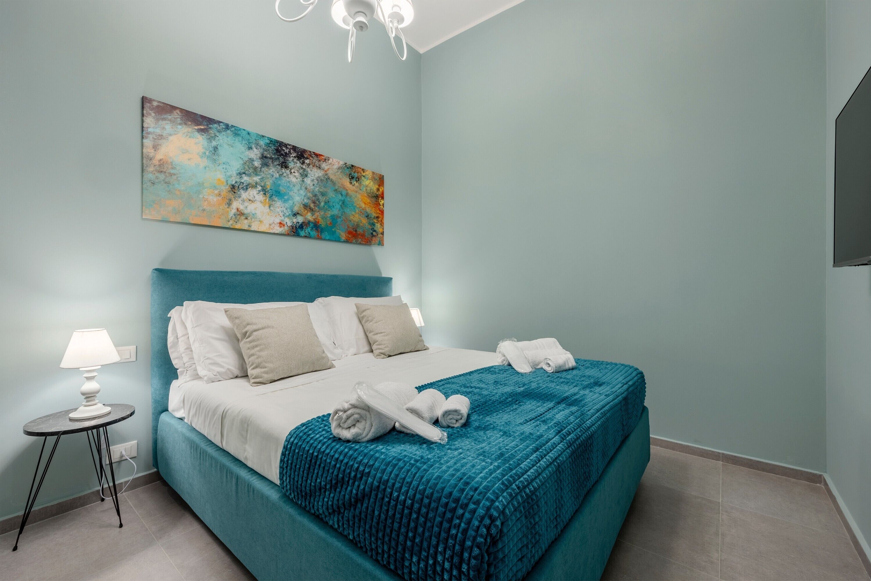 1 室のベッドルーム、WiFi、ベッドシーツ