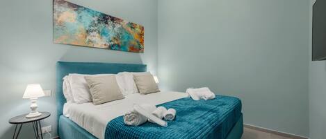 1 室のベッドルーム、WiFi、ベッドシーツ