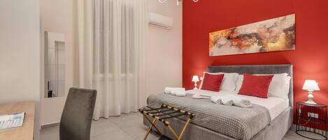 1 室のベッドルーム、WiFi、ベッドシーツ