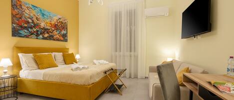 2 室のベッドルーム、WiFi、ベッドシーツ