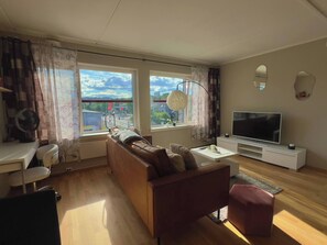Apartment, 1 Bedroom, City View | Living room - Great 1-bedroom Apartment (Tromsø)