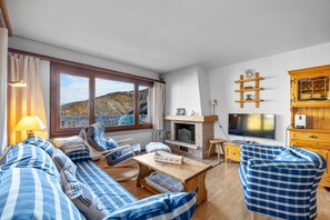 TV, fireplace - Anemones 15 - 7 pers - center & pool (Haute-Nendaz)
