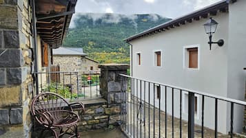 Vue depuis lâhĂ©bergement