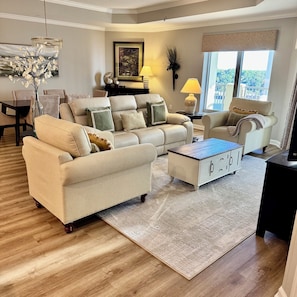 Smart TV, DVD player - Oceanview Condo with Resort Amenities, 703 Royale Palms (Myrtle Beach)