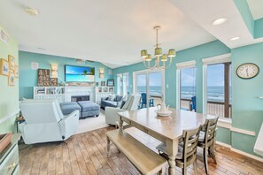 TV - Breathtaking ocean views! King bedroom on the 3rd floor with amazing views of th (Port Aransas)