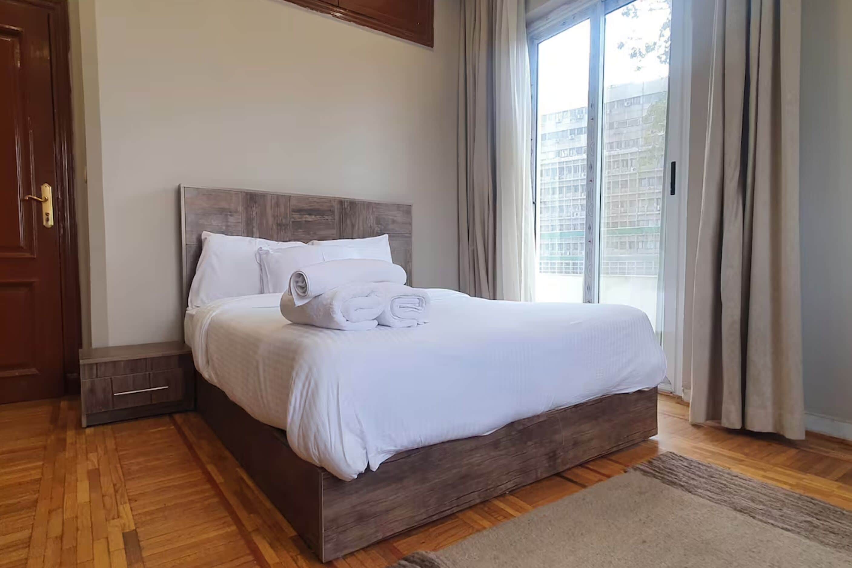 Apartamento, 2 habitaciones, vistas al lago | Ropa de cama