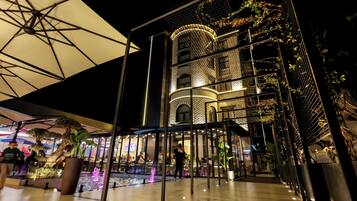 Fachada de la propiedad