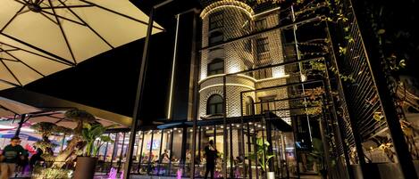 Fassade der Unterkunft