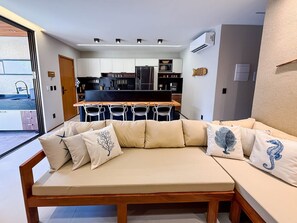 Living area - Naay Villas Boutique (Porto de Pedras)