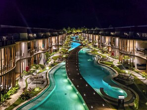 منظر من الجو على ارتفاع عالٍ