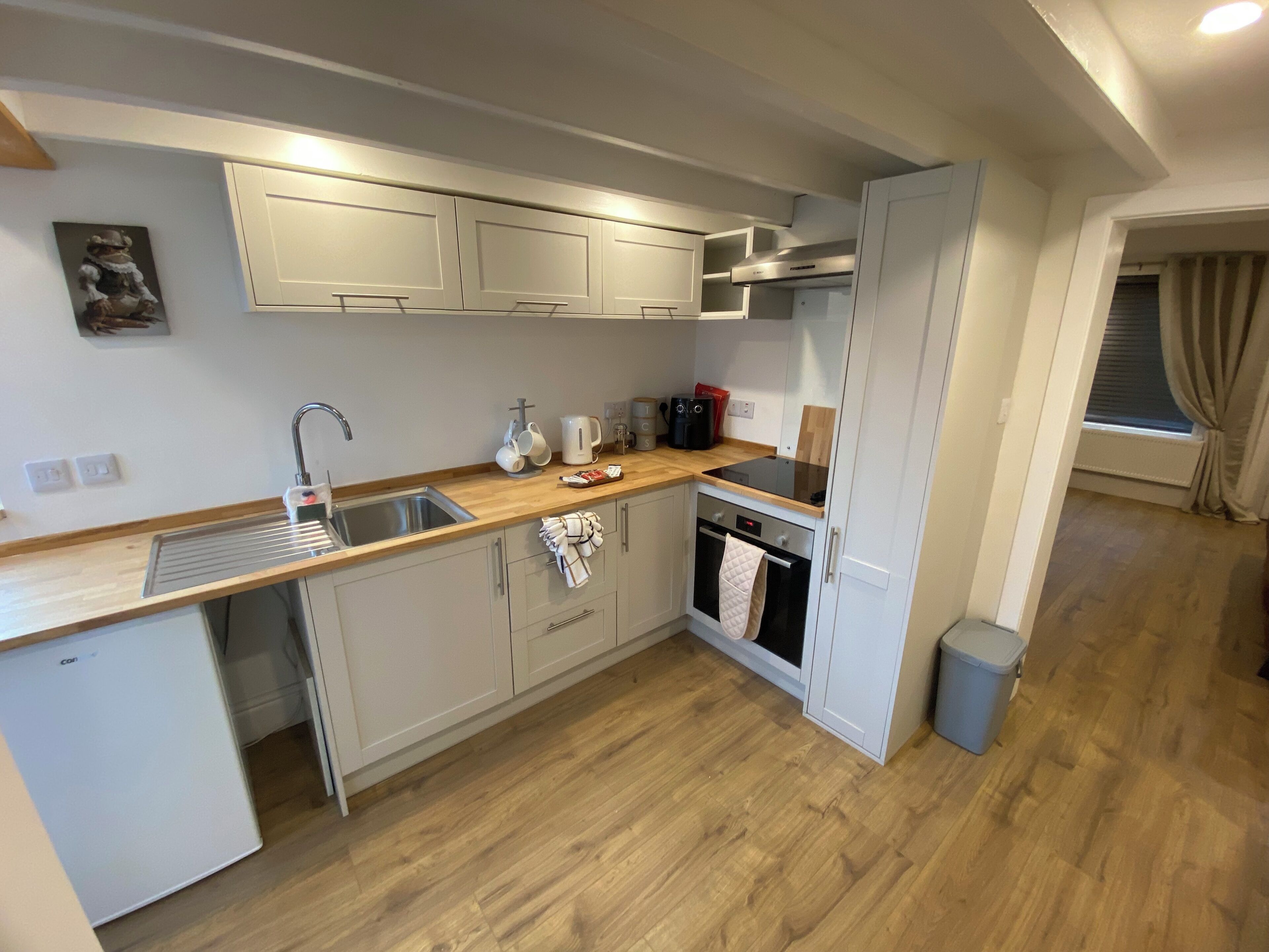 Huis, 2 slaapkamers, roken, uitzicht op tuin | Interieur