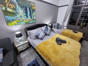 1 soverom, strykejern/-brett, wi-fi og sengetøy