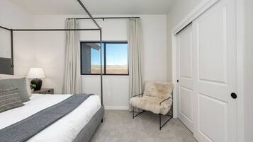 2 bedrooms, internet, bed sheets