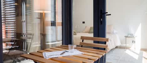 Apartamento família, para não fumantes, sacada | Terraço/pátio