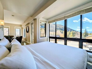 Iron/ironing board, WiFi, bed sheets - Panoramic Mountain Views! Oversized Corner Studio (Keystone)