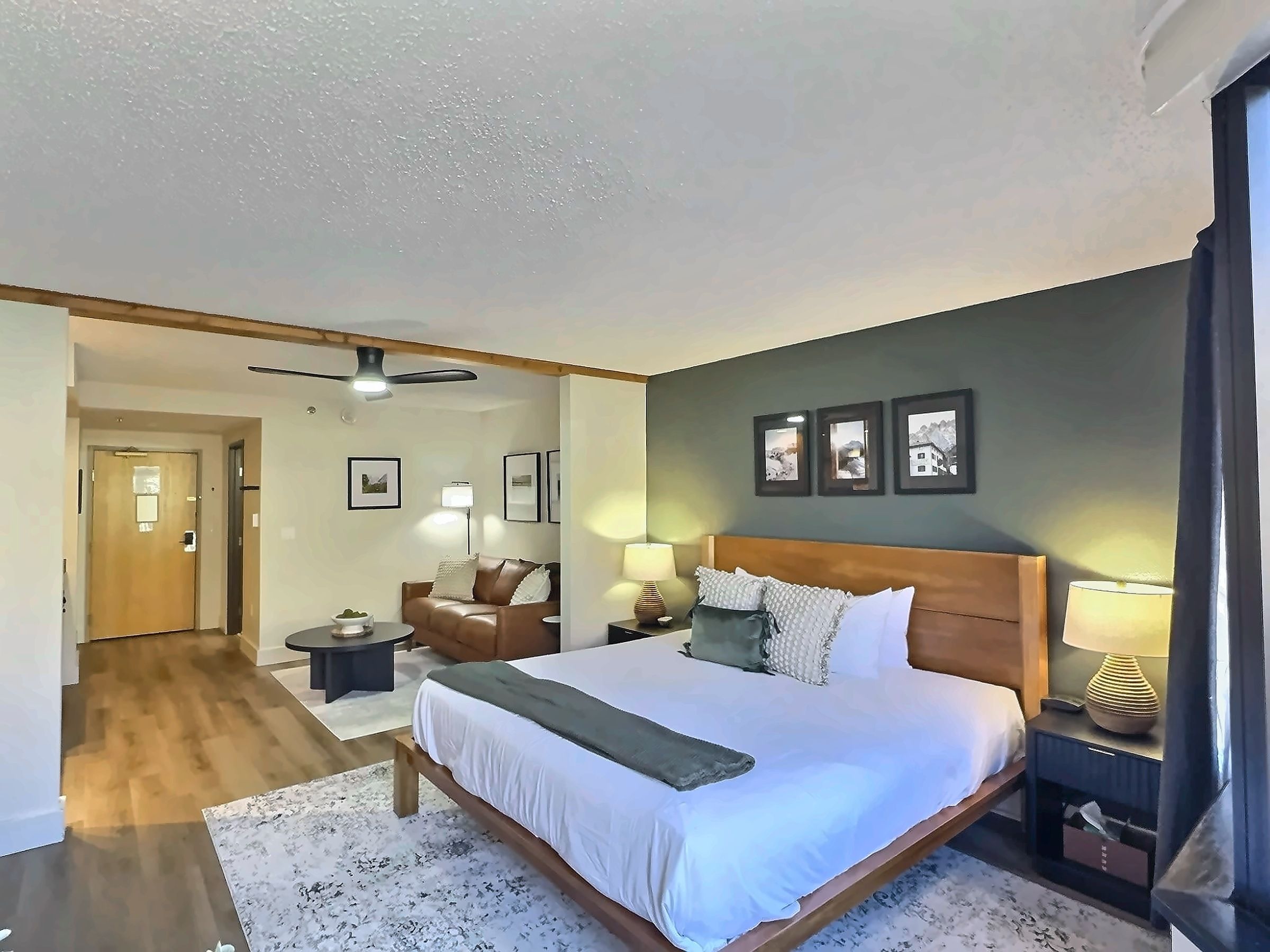 King-size bed | Listed with @BookTraverse