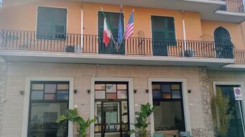 Fassade der Unterkunft