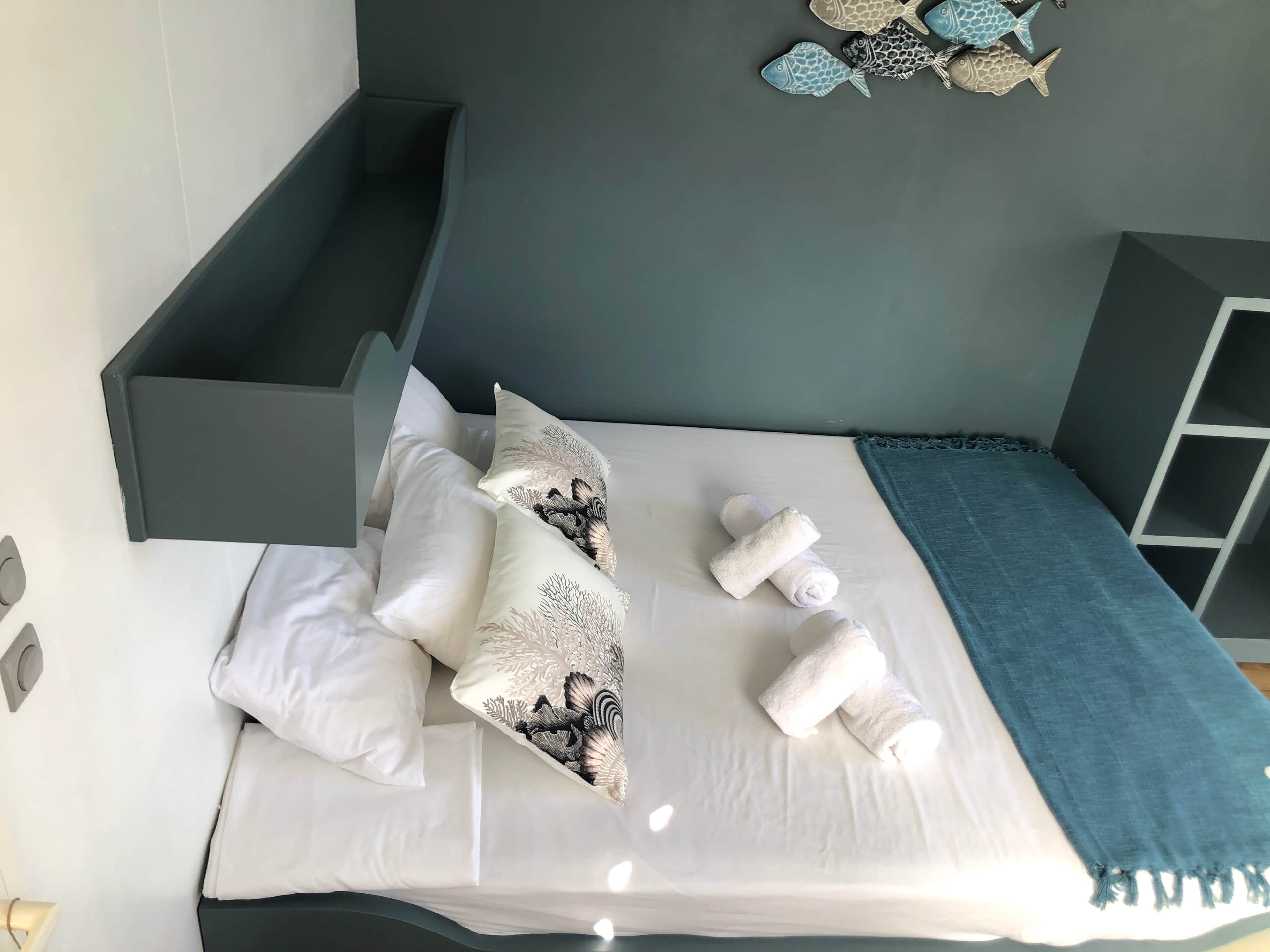 2 soverom og sengetøy