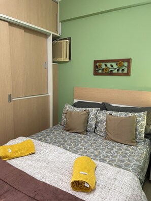 1 bedroom, free WiFi, bed sheets - Green apartment in the center of Caxambu. (Caxambu)