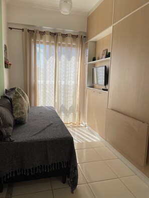 1 bedroom, free WiFi, bed sheets - Green apartment in the center of Caxambu. (Caxambu)