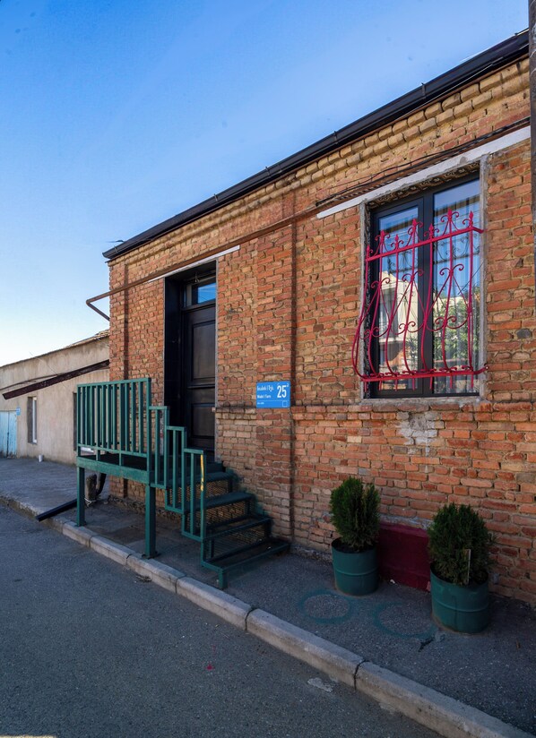 Fassade der Unterkunft