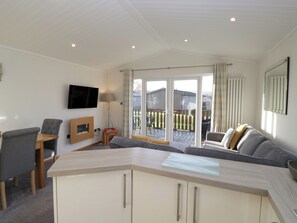Living area - Bluebell Lodge (Carnforth)