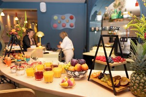 Daily buffet breakfast (EUR 18.00 per person)
