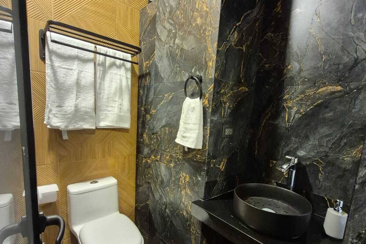 In-room safe, blackout curtains, free WiFi