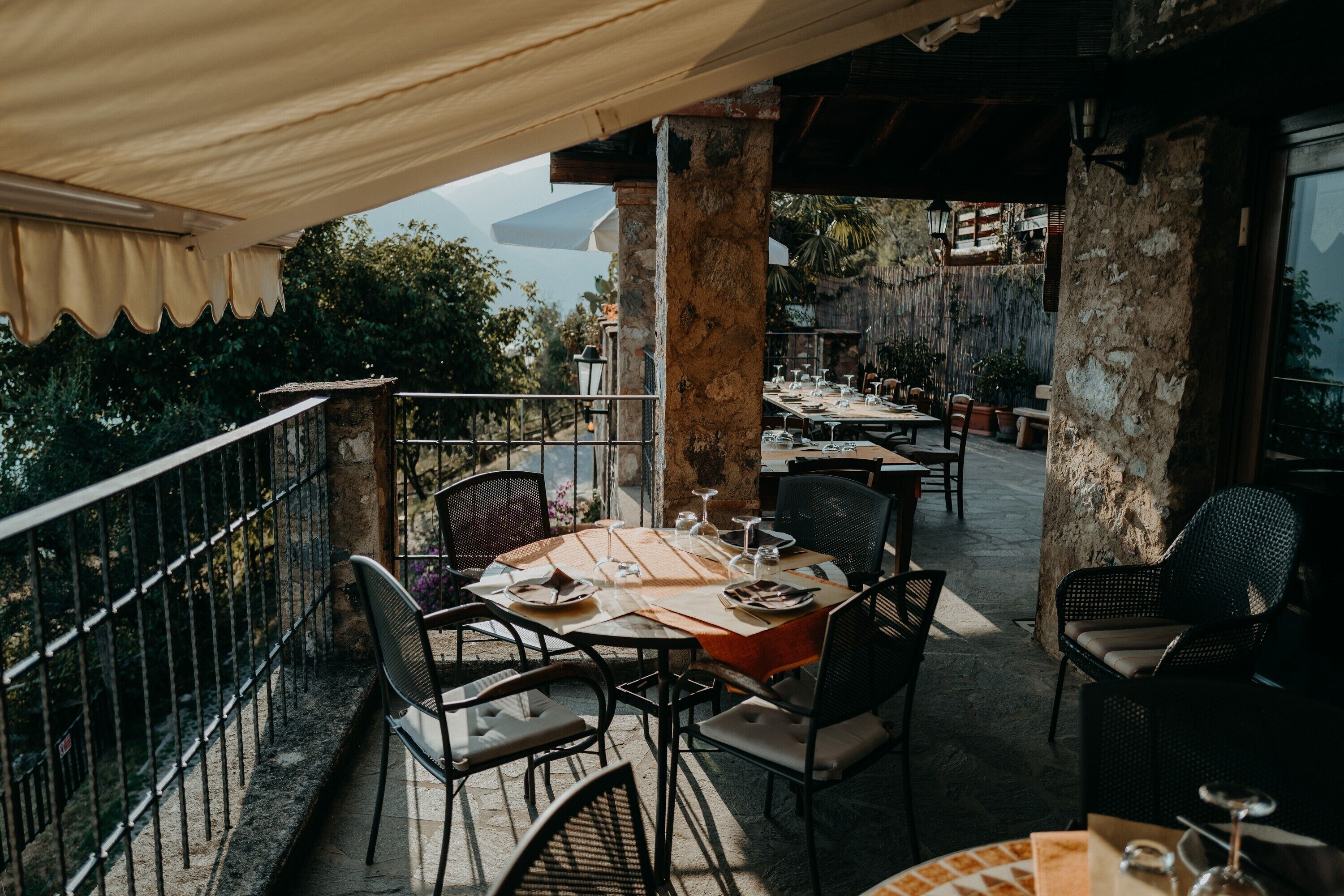 Ristorazione all'aperto