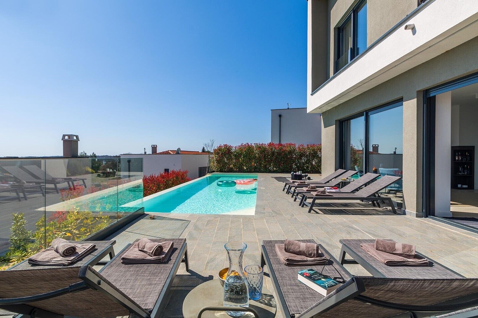 Una piscina climatizada