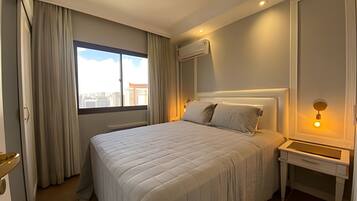 1 sovrum, internet och sängkläder