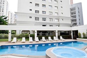 Pool - Best View in Vila Olímpia w/ Parking & 24h Front Desk (São Paulo)