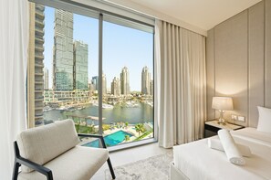 1 bedroom, in-room safe, iron/ironing board, free WiFi - Marina and City Views 1BR, Walking Distance to JBR Beach (Dubai)