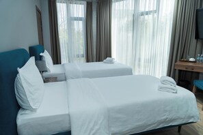 Twin Room, City View | Free WiFi - Gastello Hotel (Bishkek)