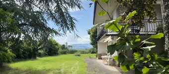 Villa „Le Perthuis“ mit Bergblick, Gemeinschaftsterrasse und WLAN