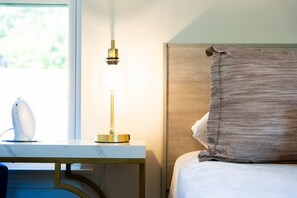 Desk, iron/ironing board, free WiFi, bed sheets - Modern mid-century casita centrally located (San Antonio)