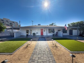 Exterior - Old Town Retreat • Walkable • Renovated • Firepit • Camelback Views • Yard (Scottsdale)