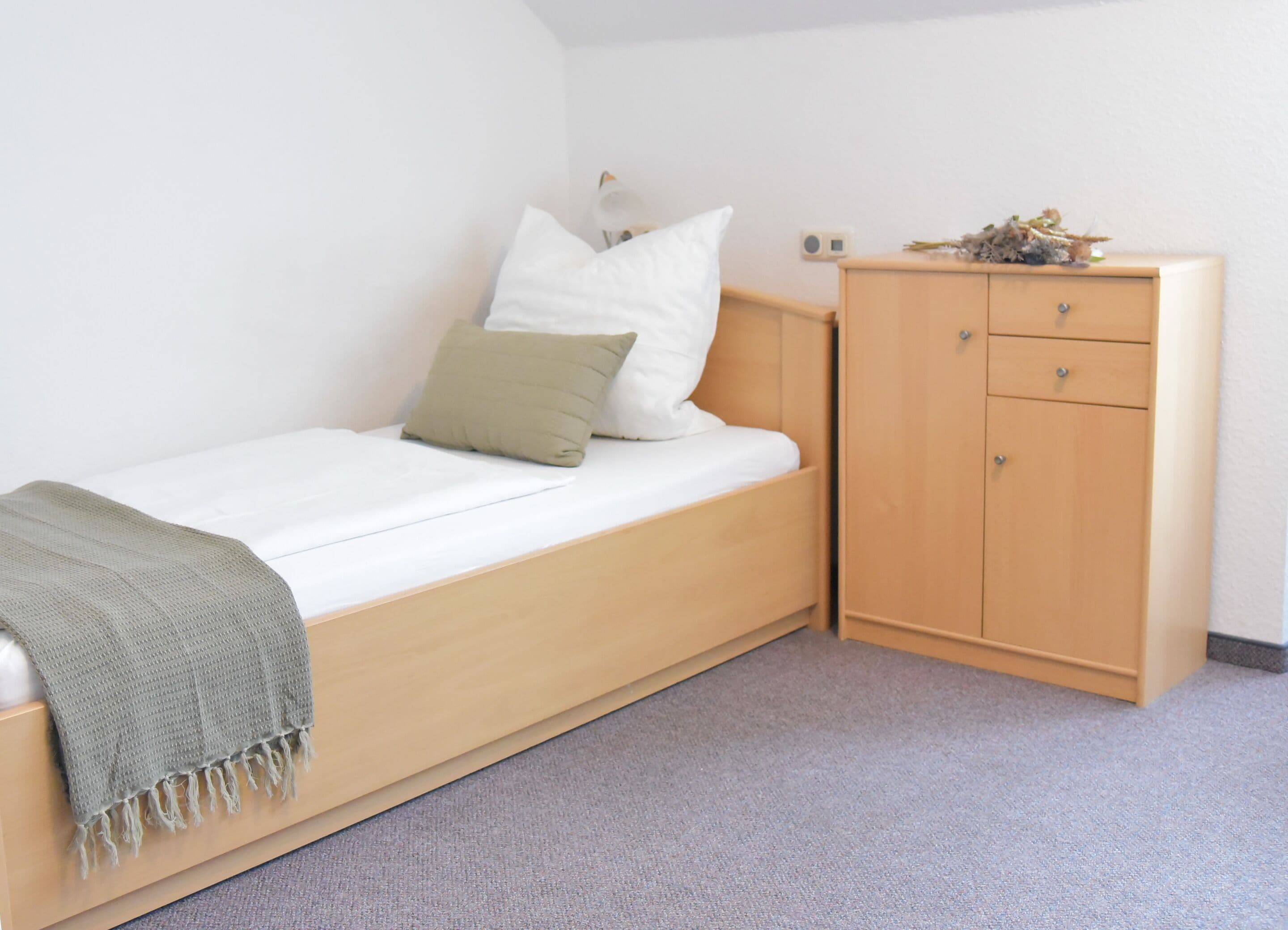 Standard-Einzelzimmer, Gartenblick | Verdunkelungsvorhänge, Bügeleisen/Bügelbrett, kostenloses WLAN