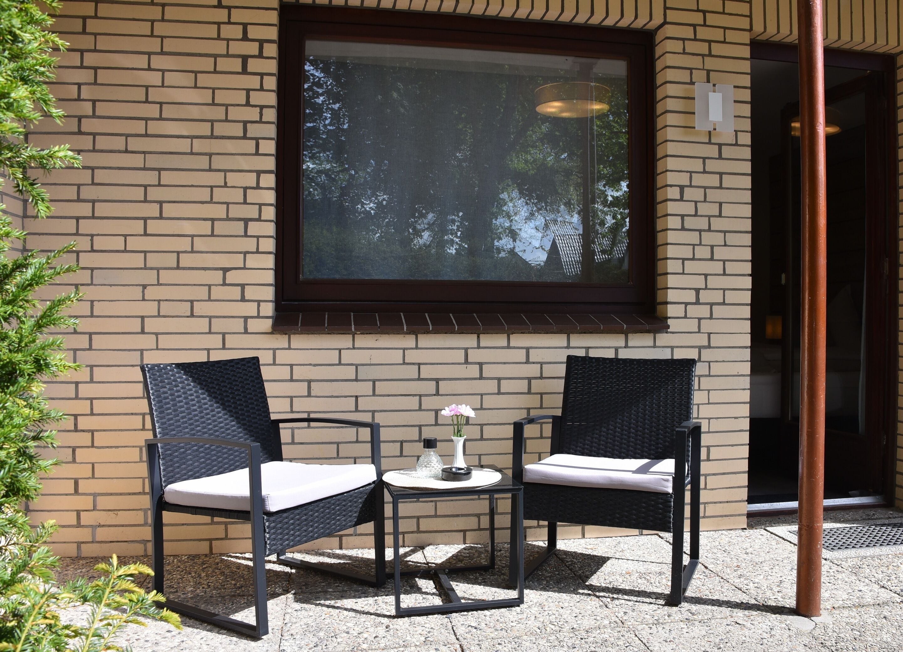 Deluxe-Dreibettzimmer | Garten